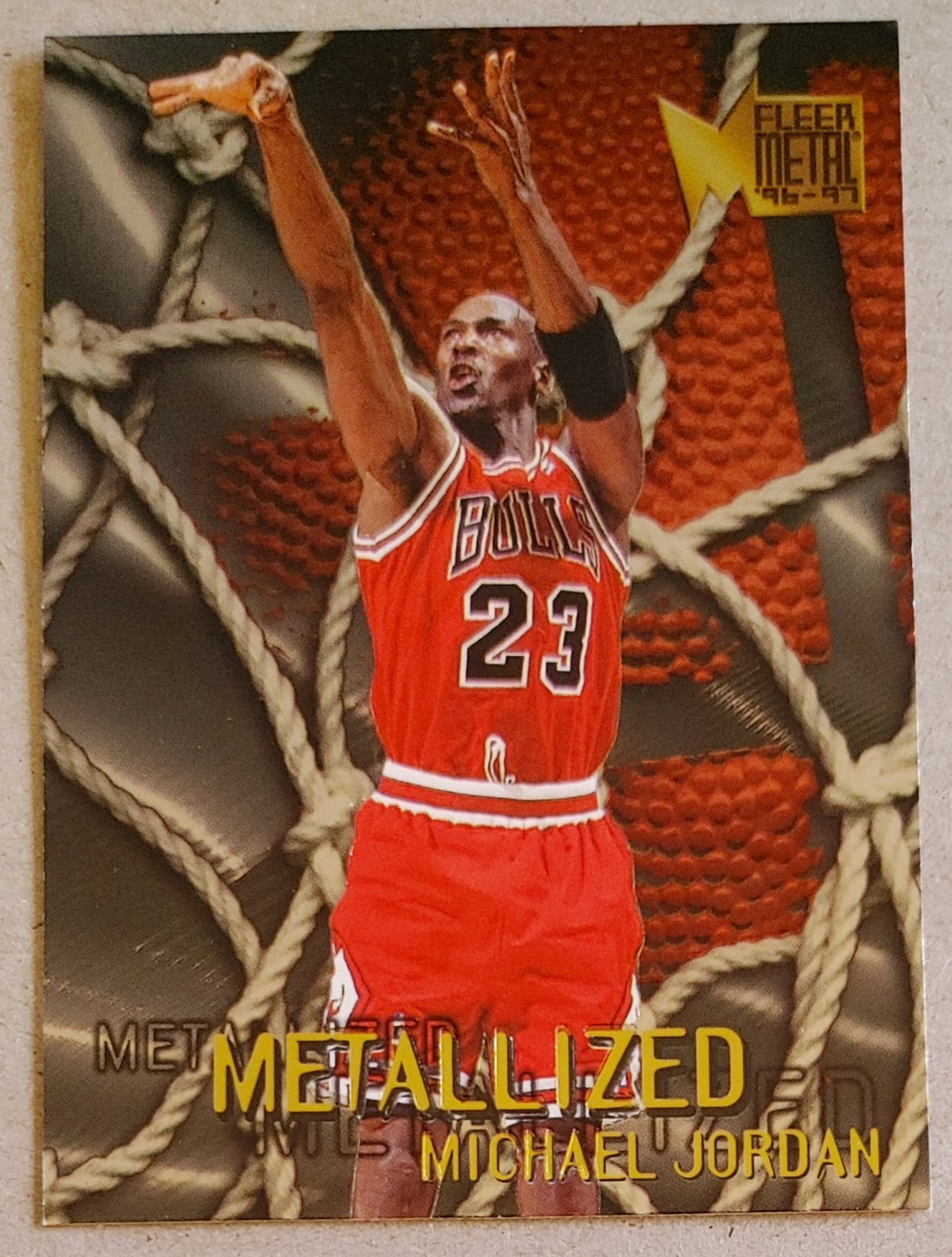 Michael Jordan 1996 Metal #128 Metallized Price Guide - Sports