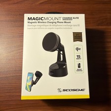 Qi2 MagSafe Car Mount, 15W Wireless Charging Suction Cup Window / Dash Suction