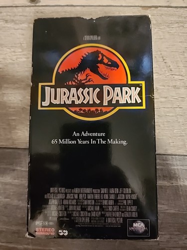 Jurassic Park by Steven Spielberg (VHS, 1993)