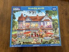 White Mountain Summer House 1000 Piece Puzzle #1857 Complete
