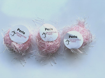 Trendsetter Yarns Eyelash Yarn Color# 55 Pink Lot of 3 Made in Italy Brand NEW!