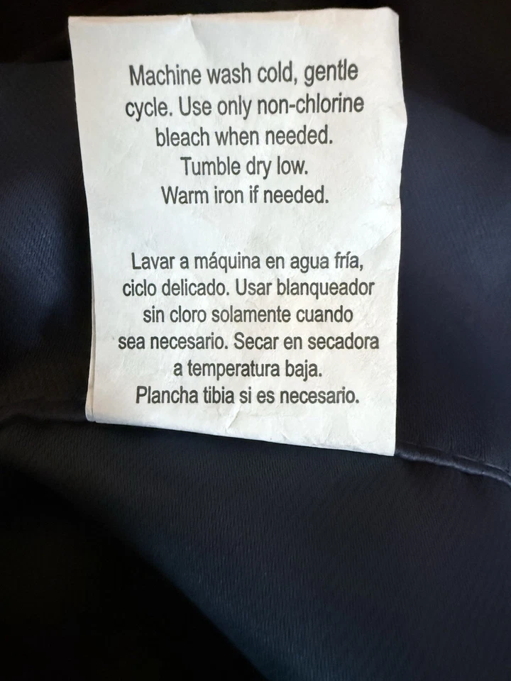 Eclipse Blackout Curtain Panel, Indigo Blue, pocket rod 37"x84” - Image 4 of 4