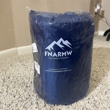 FNARMW Double Sleeping Pad Camping, Self Inflating 6'' Extra-Thick 2 Person Pill