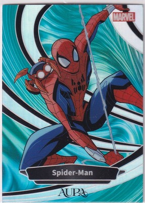 Kakawow Marvel Aura 2025 AM-IC-78 Spider-Man Cyan 10/145