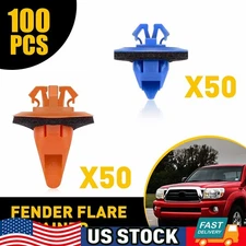 100pcs Fender Flare Retainer Clips Fits For 2003-2016 Toyota 4Runner 75395-35070
