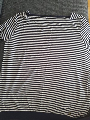 Windsor Damen Kurzpullover gestreift blau weiß Größe 46
