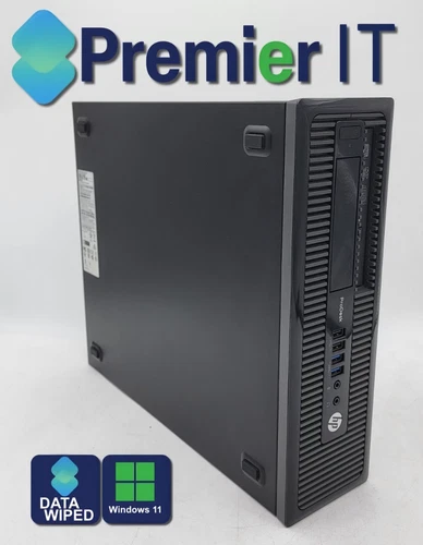 HP ProDesk 400 G1 SFF Desktop PC - Intel Core i3-4130 - 4GB RAM + 1TB HDD