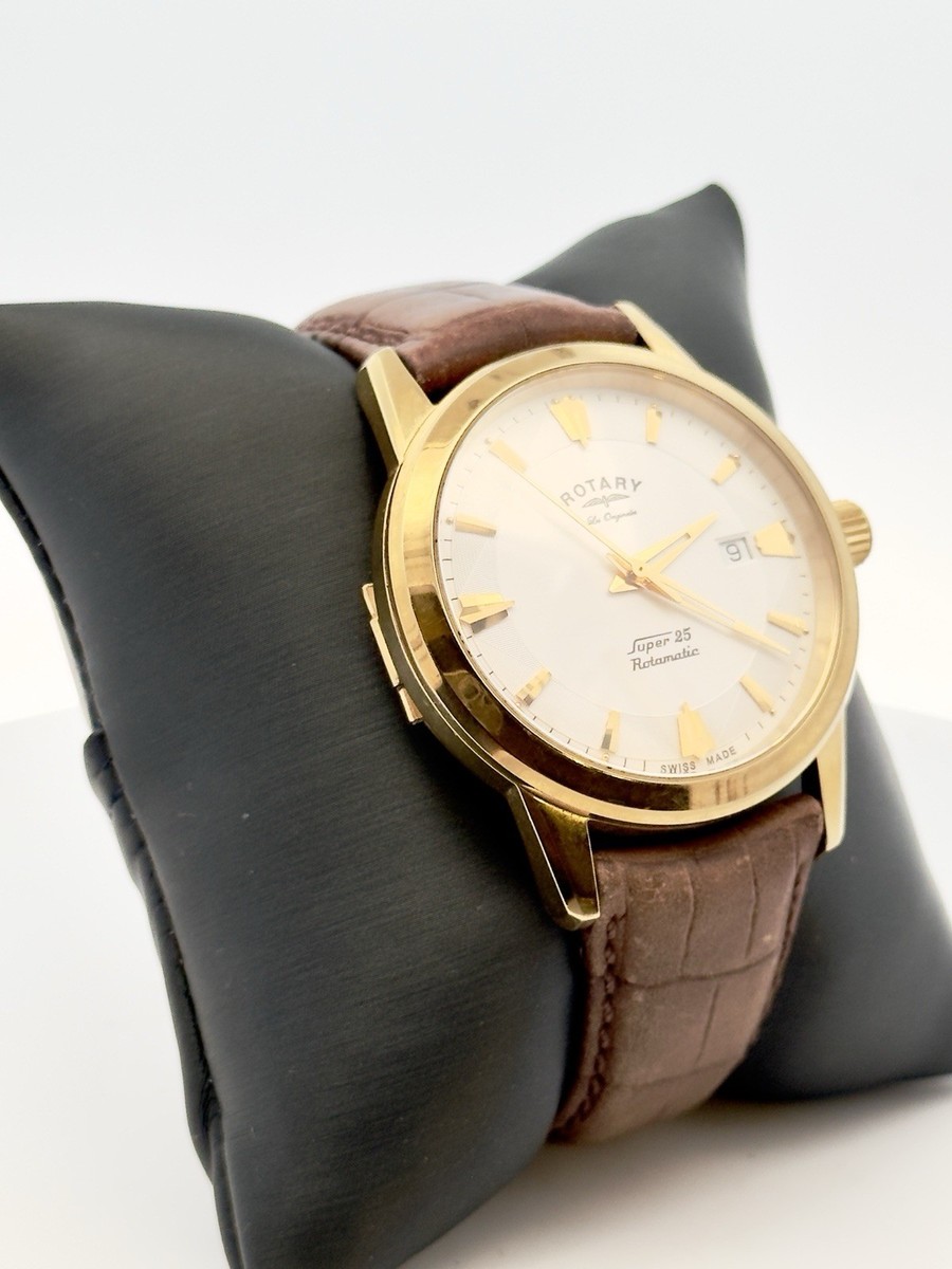 Rotary Les Originales Super 25 Automatic Gold Tone Stainless Steel