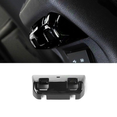 Rear Window lift Switch Cover For Jeep Wrangler JL JLU JT 2018-2023 Bright Black