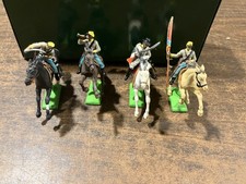Britains Deetail plastic ACW Confederate Cavalry Figure Lot