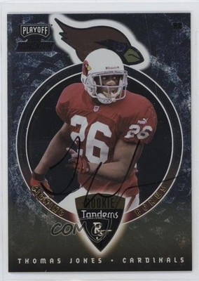 2000 Playoff Momentum Signing Bonus Thomas Jones Chris Redman #RT-5 Auto RC z7j