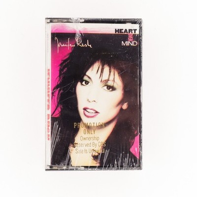 Jennifer Rush - Heart Over Mind, New/Sealed Cassette Tape, Promo Copy, 1987