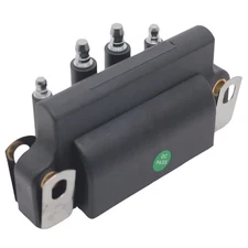 Dual Plug Wire Ignition Coil For Johnson Evinrude OMC 583740, 0583740, 18-5170