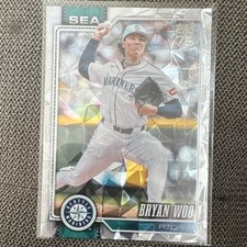 Topps Series 1 Parallel #62 Bryan Woo Seattle Mariners 2026 Baseball Card