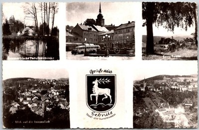 Sebnitz East Germany Multiview Sommerfrische Kreuzhände Finken
