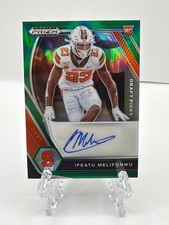 2021 Panini Prizm Draft Picks Ifeatu Melifonwu #DPA-IME Green RC