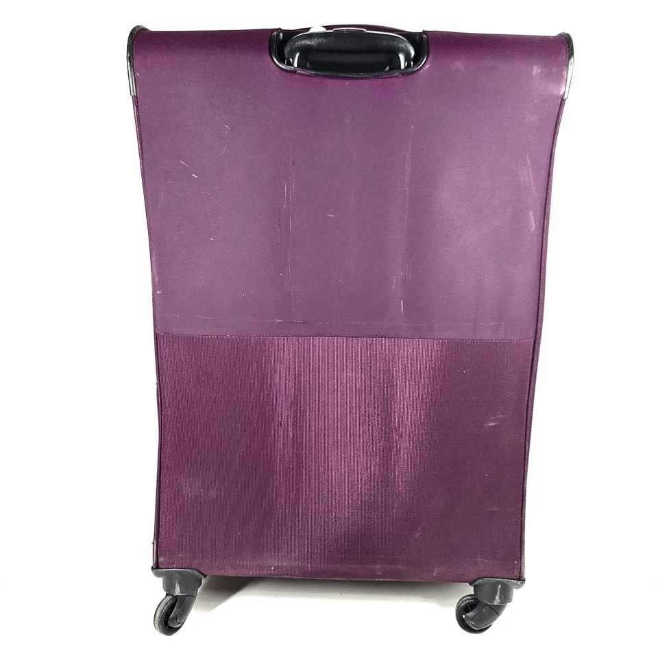 Samsonite 30" 72H DLX Spinner ULTRA LIGHT Luggage Suitcase TSA Lock Purple - Image 3 of 4