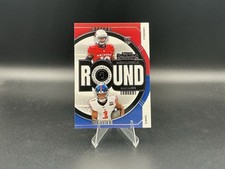 2024 Panini Contenders Round Numbers Marvin Harrison Malik Nabers RC