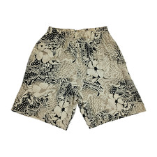 Mark Fore Strike Shorts Womens 12 Abstract Floral High Waist Vintage USA Made