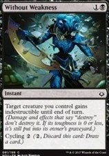 x4 Without Weakness - Hour of Devastation - NM - MTG
