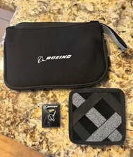 Boeing 9x6 Zippered Bag