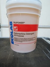 ECOLAB TruPower 6112716 Dish Machine/Dish Washer Detergent  - 5 Gallon Pail