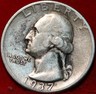 1937-S San Francisco Mint Silver Washington Quarter San Francisco Washington