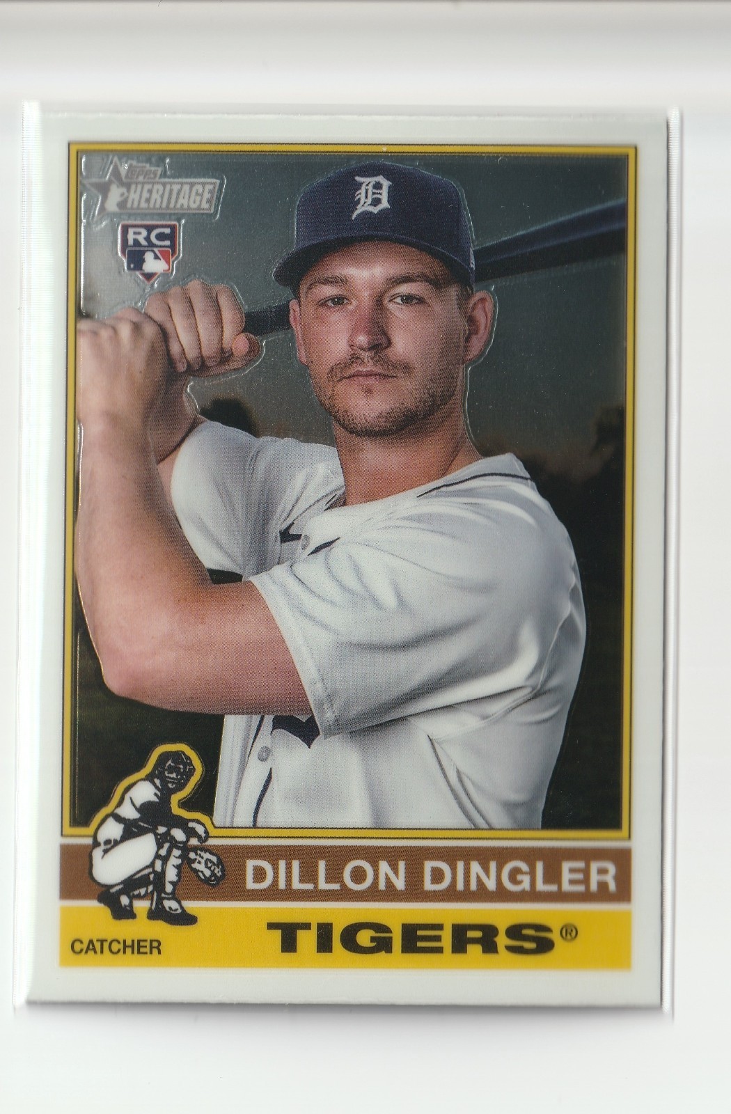 2025 Topps Heritage - Dillon Dingler #130 Chrome (RC)