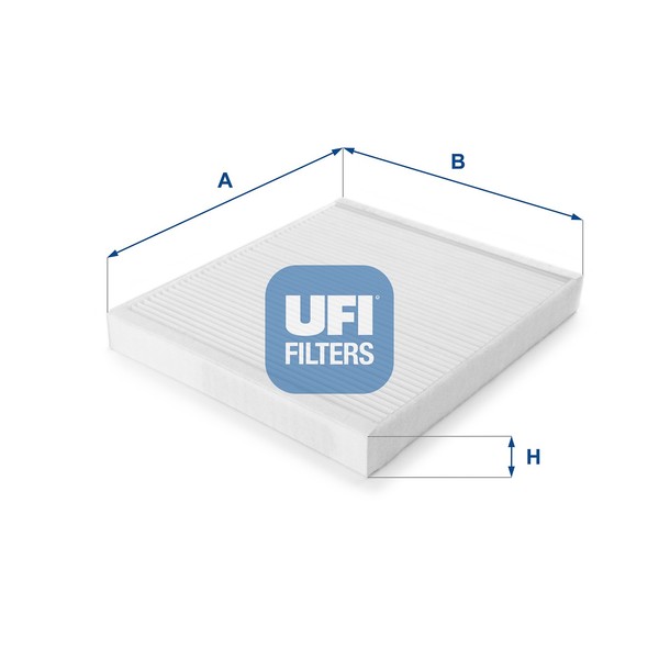 Ufi 53.030.00 Innenraumfilter FüR Chevrolet Zafira Astra G Classic A B 1.2-2.2D-image