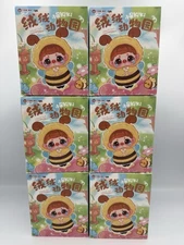 *NEW* 6PC Baby Three Kiki's Fluffy Zoo Plush Blind Box
