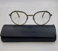 Authentic Warby Parker Whitaker 3553 Eyeglasses Frames Full Rim Gray 49-20-140