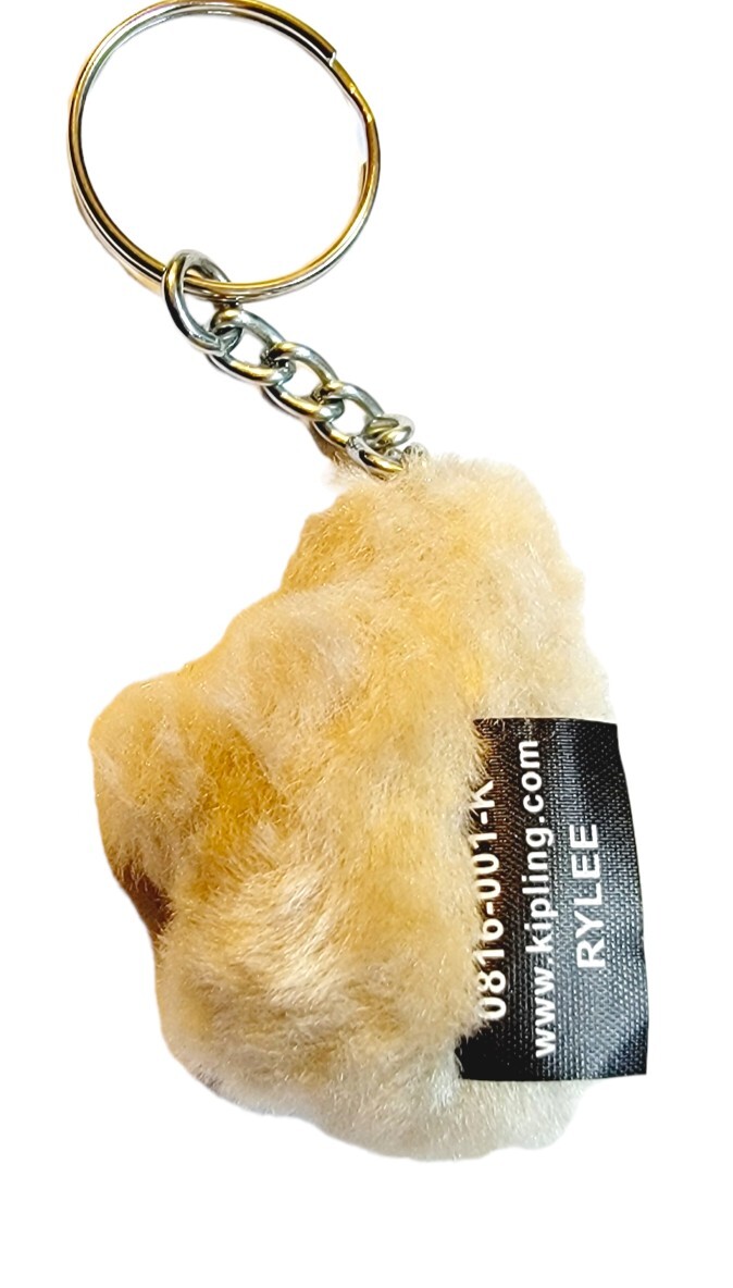 Fuzzy Monkey RYLEE Keychain Kipling Thumbsucking … - image 3