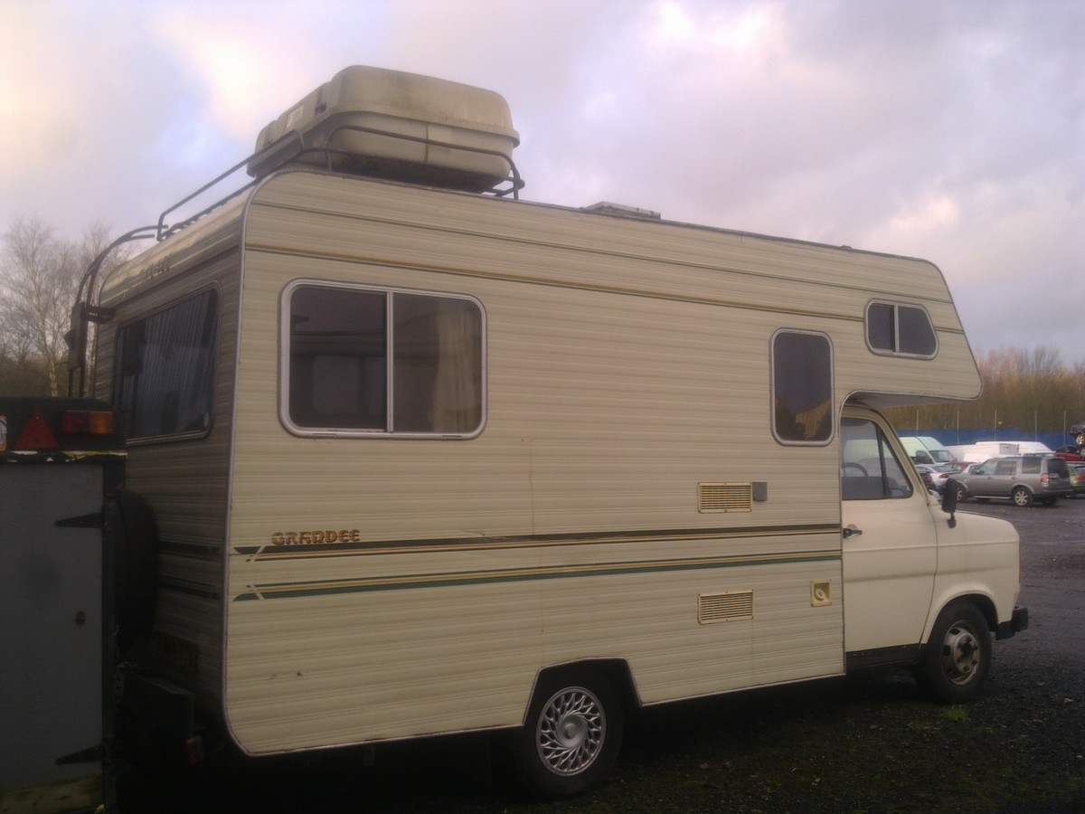 FORD TRANSIT MK2 CLASSIC CAMPER VAN 1980 SPARES OR REPAIR