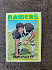 1972 Topps Football ROOKIE Eugene Upshaw #186 - Oakland Raiders Legend