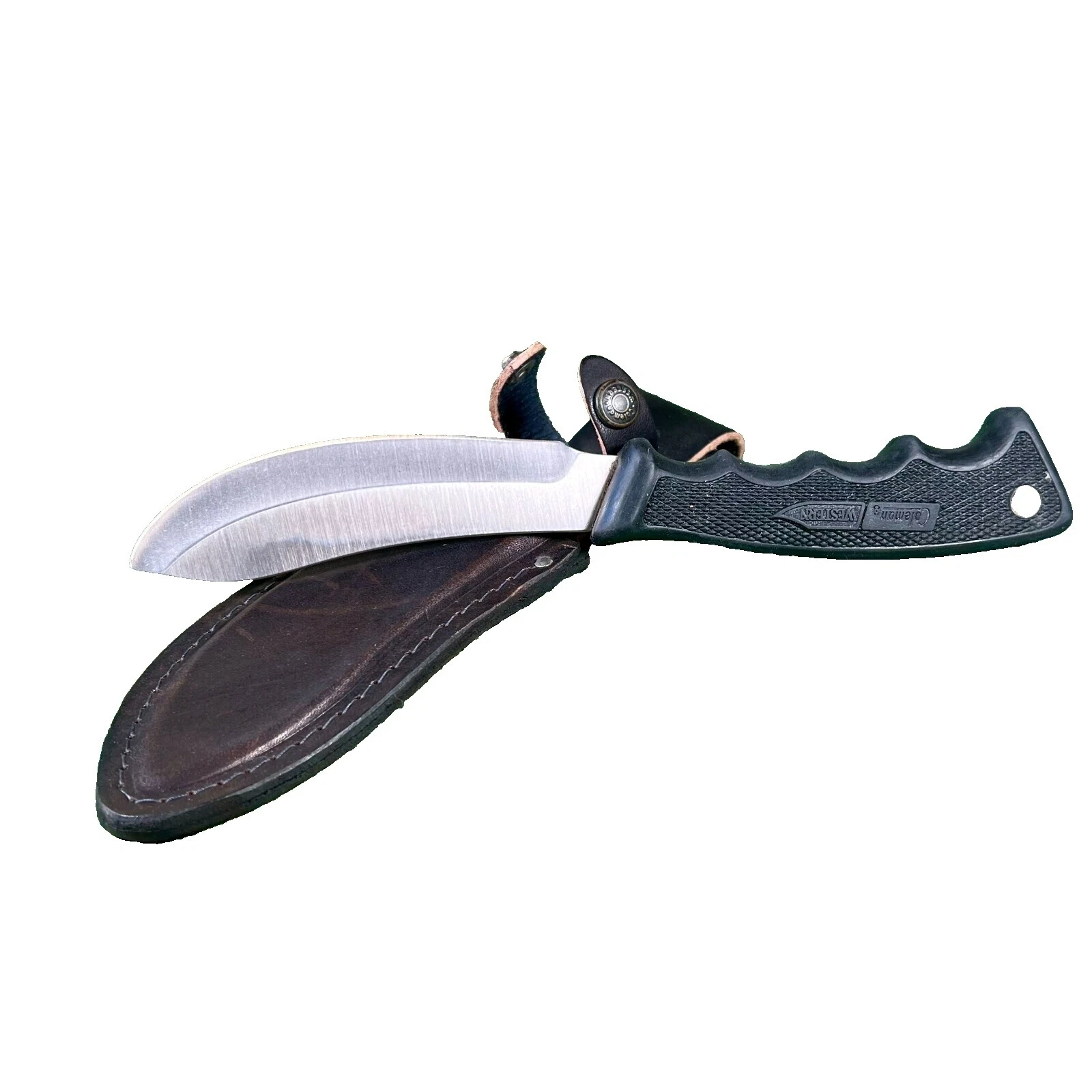 Rubber Handle Hunting Collectible Vintage Fixed Blade Knives