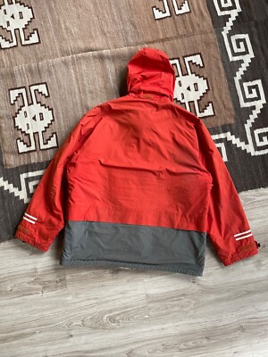 Bogner Goan Thylmann Vintage Men's Red Pattern Nylon Jacket Bogner Goan Thylmann Vintage Men's Red Pattern Nylon Jacket