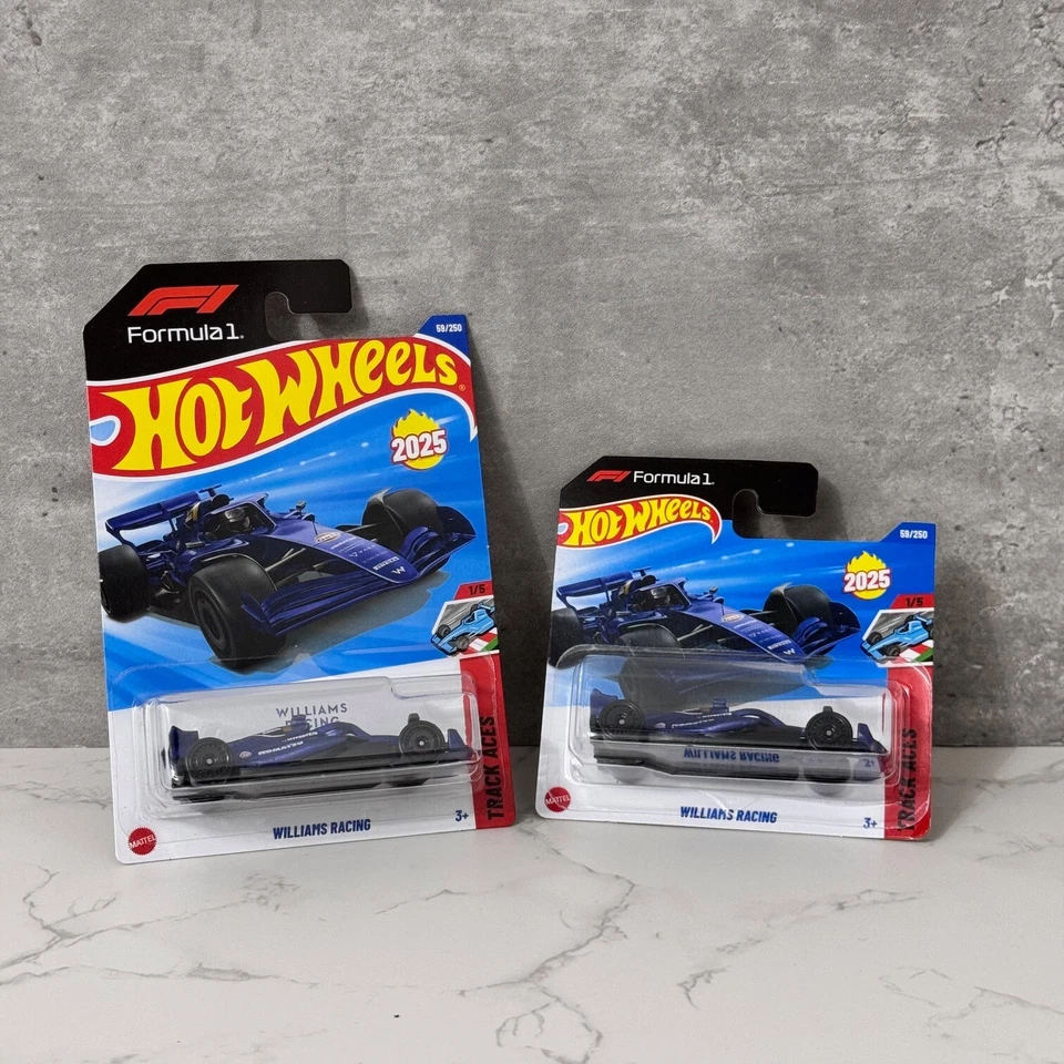 Hot Wheels Williams Racing F1 Formula One - COMBINE POSTAGE