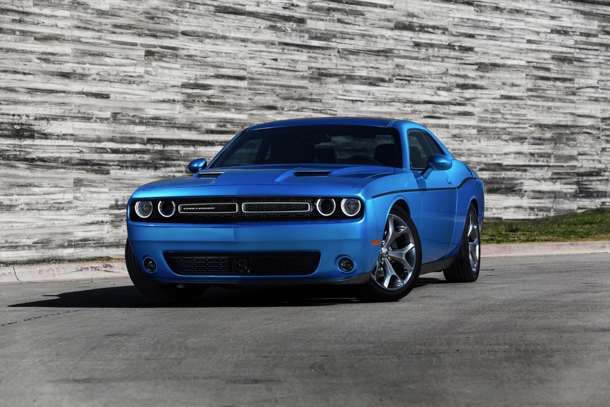 2017 DODGE CHALLENGER (BLUE) POSTER 24 X 36 INCH | eBay