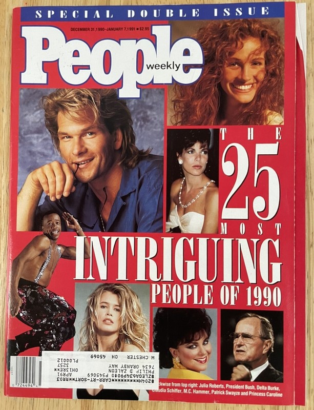 People Weekly 12/31/90 - 1/7/91 - The 25 Most Intriguing People of 1990