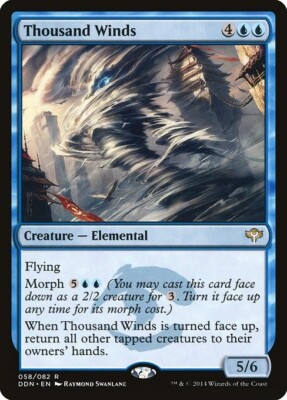 MTG RARE REGULAR - DDN - LP - THOUSAND WINDS 058/082