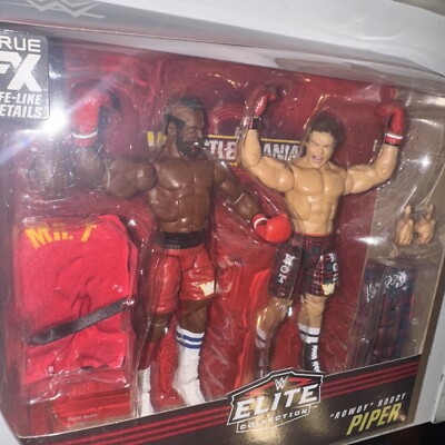 WWE Mattel Elite Mr. T & “Rowdy” Roddy Piper Limited Action Figure