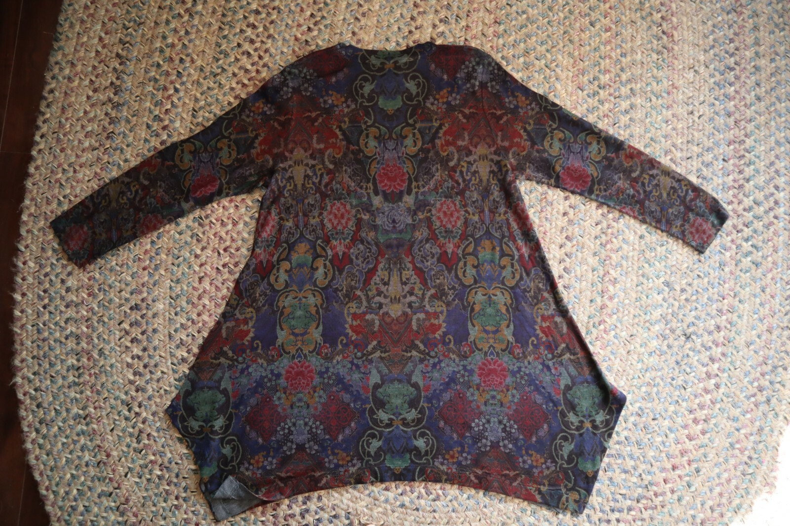 Multicolored Floral Pattern SOFT SURROUNDINGS Sco… - image 4