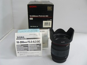 Sigma 18 0mm F3 5 6 3 Dc For Pentax Cameras Ebay