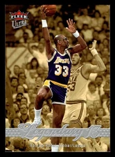 2007-08 Fleer Ultra Legendary 13 Kareem Abdul-Jabbar #249