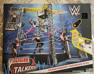 wwe tough talkers wrestling ring