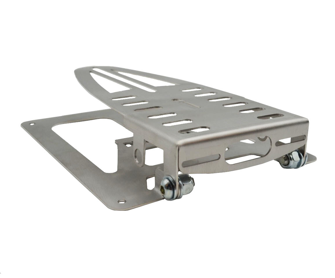 Portatarga Economico Pieghevole Moto 50 125 300 450 Universale - 2