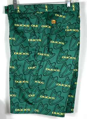 Loudmouth Mens Shorts Sz 42 Oregon Ducks NEW Quack Attack NWT Collegiate