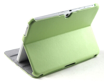 Noratio Smart Cover  Retro Style für Galaxy Note 2014 Edition / TapPRO 10.1 grün