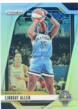 2024 Panini Prizm WNBA LINDSAY ALLEN #107 SILVER PRIZM SKY