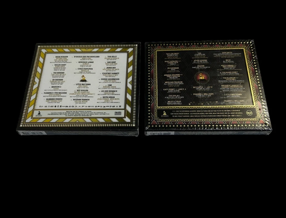 2015 & 2016 Grammy Nominees  2 CDs Taylor Swift Beck Maroon 5 Wiz Beyonce Bruno - Image 2 of 4
